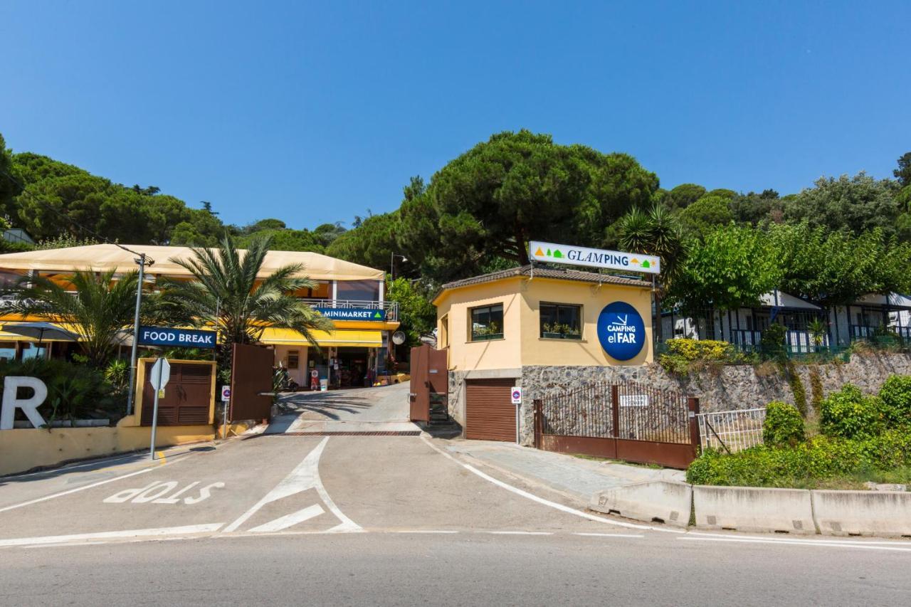 Camping Bungalows El Far Calella Esterno foto